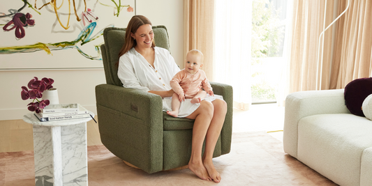 Green Nursery Styling with iL Tutto Nursery Chairs