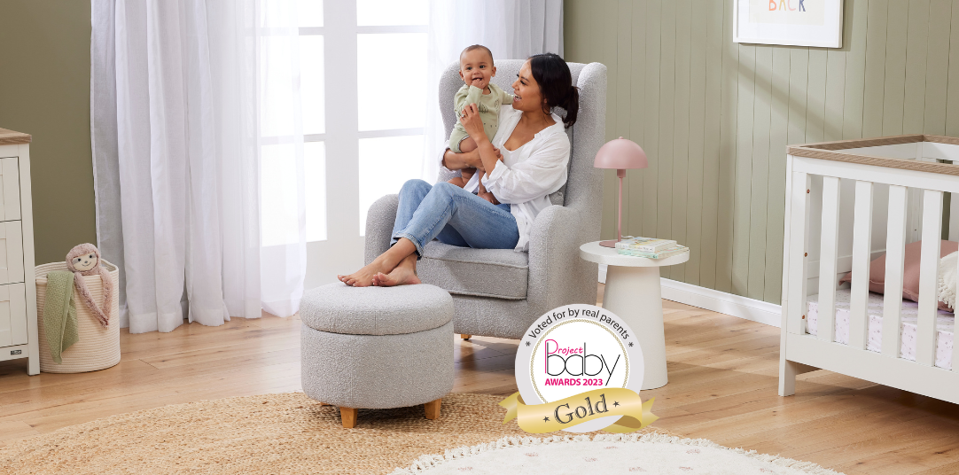 Olivia Rocking Chair with Footstool