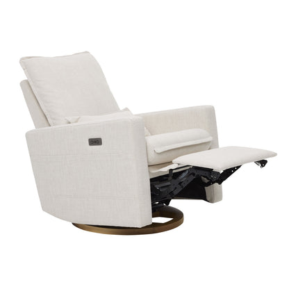 Frankie Electric Recliner Glider Nursery Chair in Egg Shell