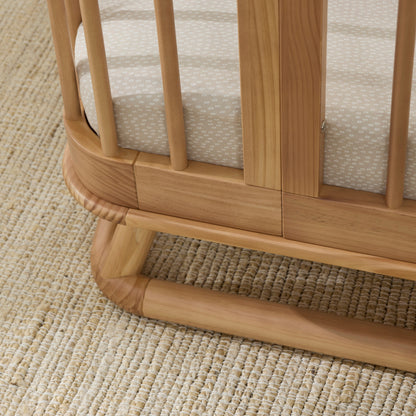 Luca Sustainable Timber Cot in Natural