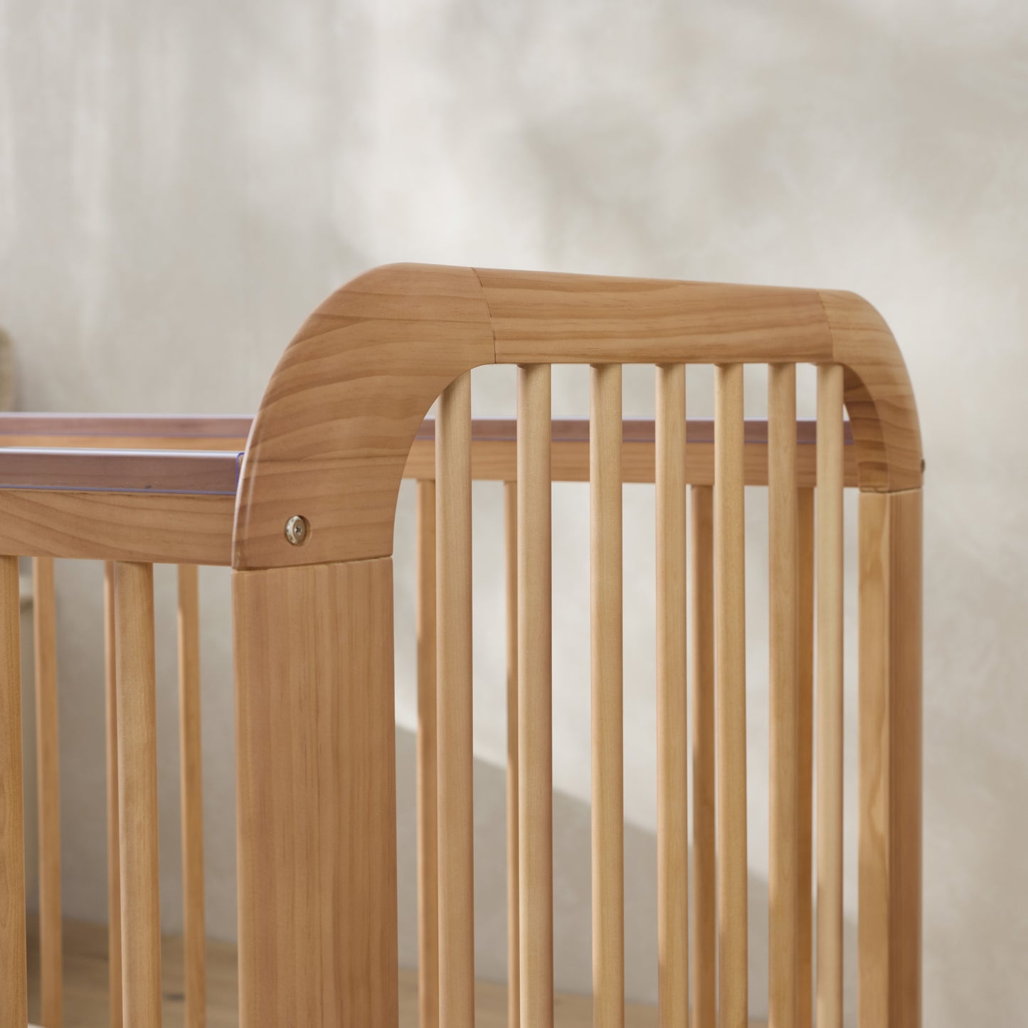Ollie Sustainable Timber Cot in Natural