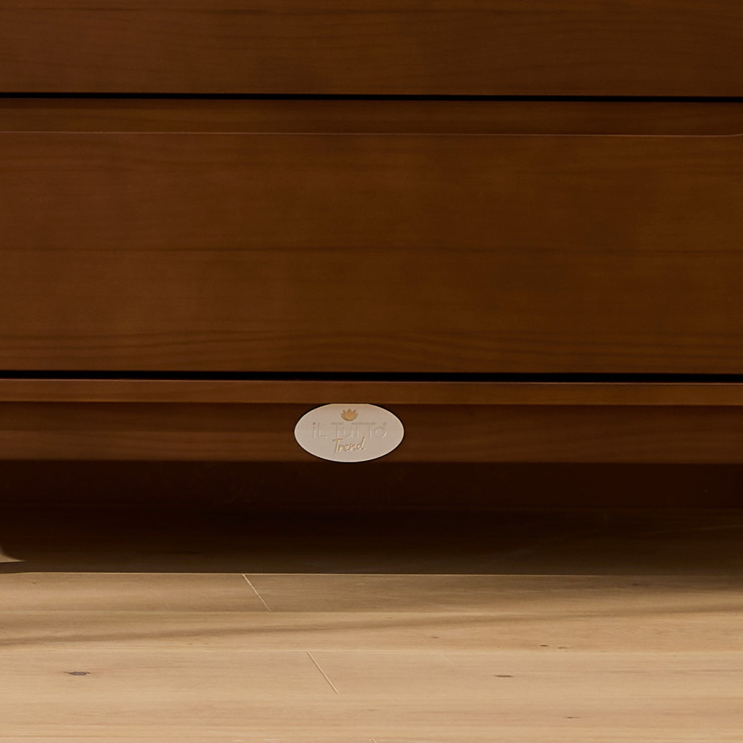 Theo Sustainable Timber Chest in Walnut