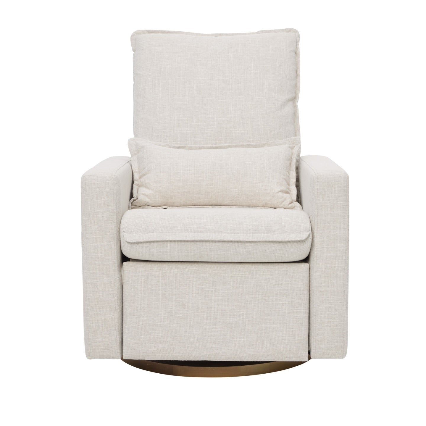 Frankie Electric Recliner Glider Nursery Chair in Egg Shell