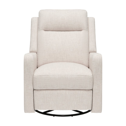 Henry Electric Recliner Glider Chair with USB in Egg Shell