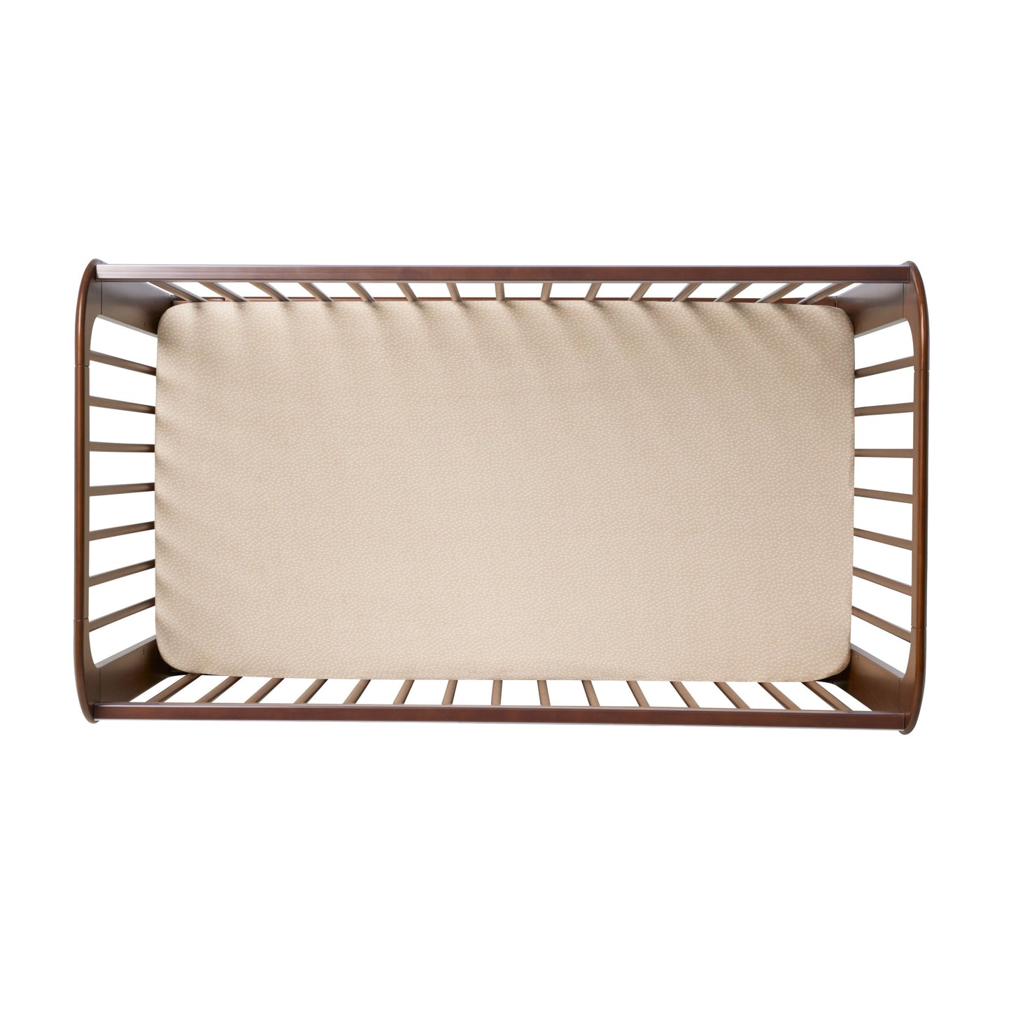 Ollie Sustainable Timber Cot in Walnut