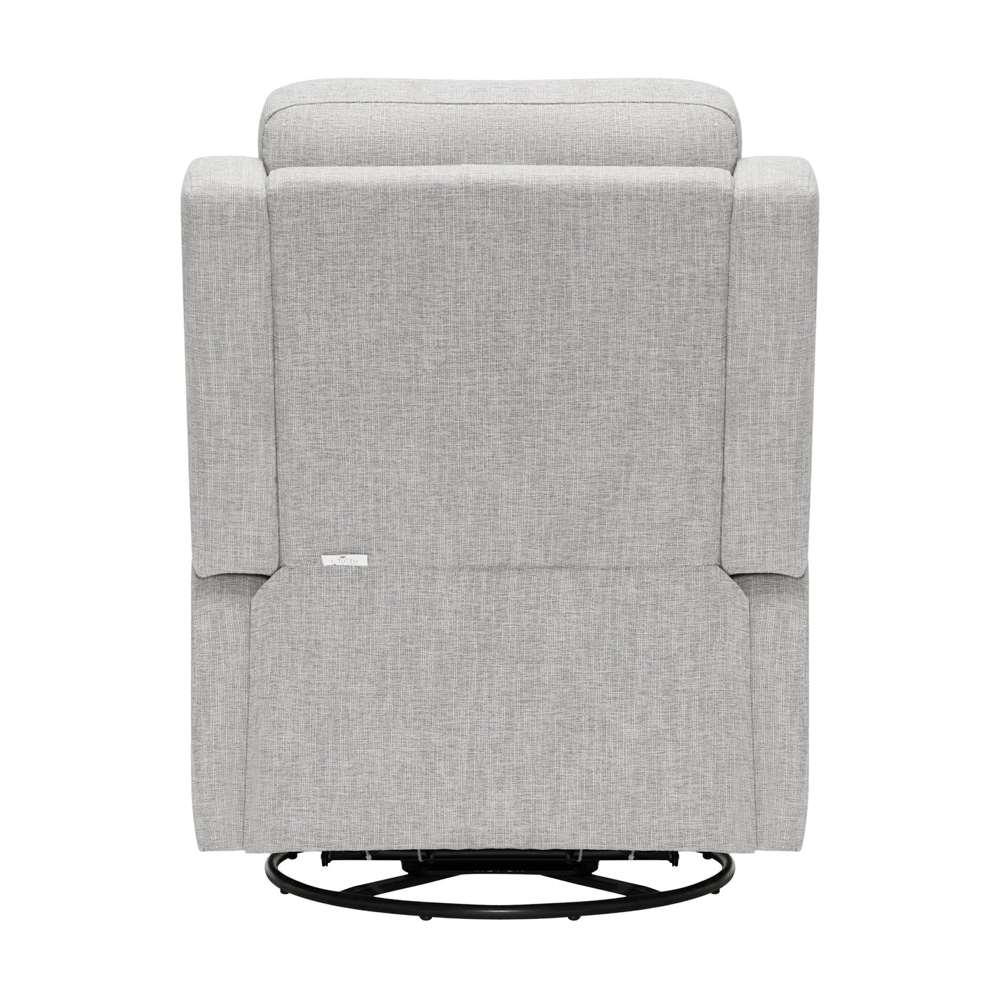 Henry Recliner Glider Chair in Pure Grey