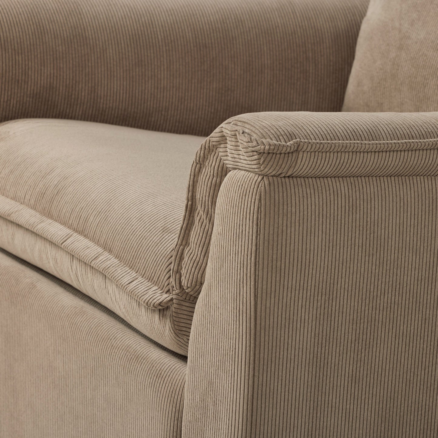 Louie Electric Recliner Glider Nursery Chair in Mocha Corduroy