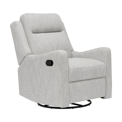 Henry Recliner Glider Chair in Pure Grey