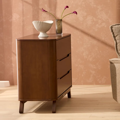 Theo Sustainable Timber Chest in Walnut