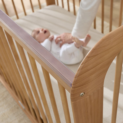 Ollie Sustainable Timber Cot in Natural