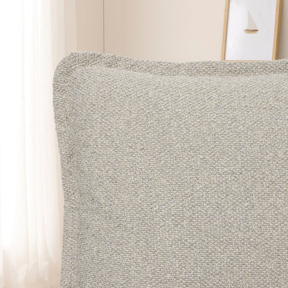 Frankie Electric Recliner Glider Nursery Chair in Greige Soft Tweed