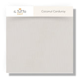 Coconut Corduroy Fabric Swatch
