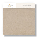 Taupe Teddy Fabric Swatch