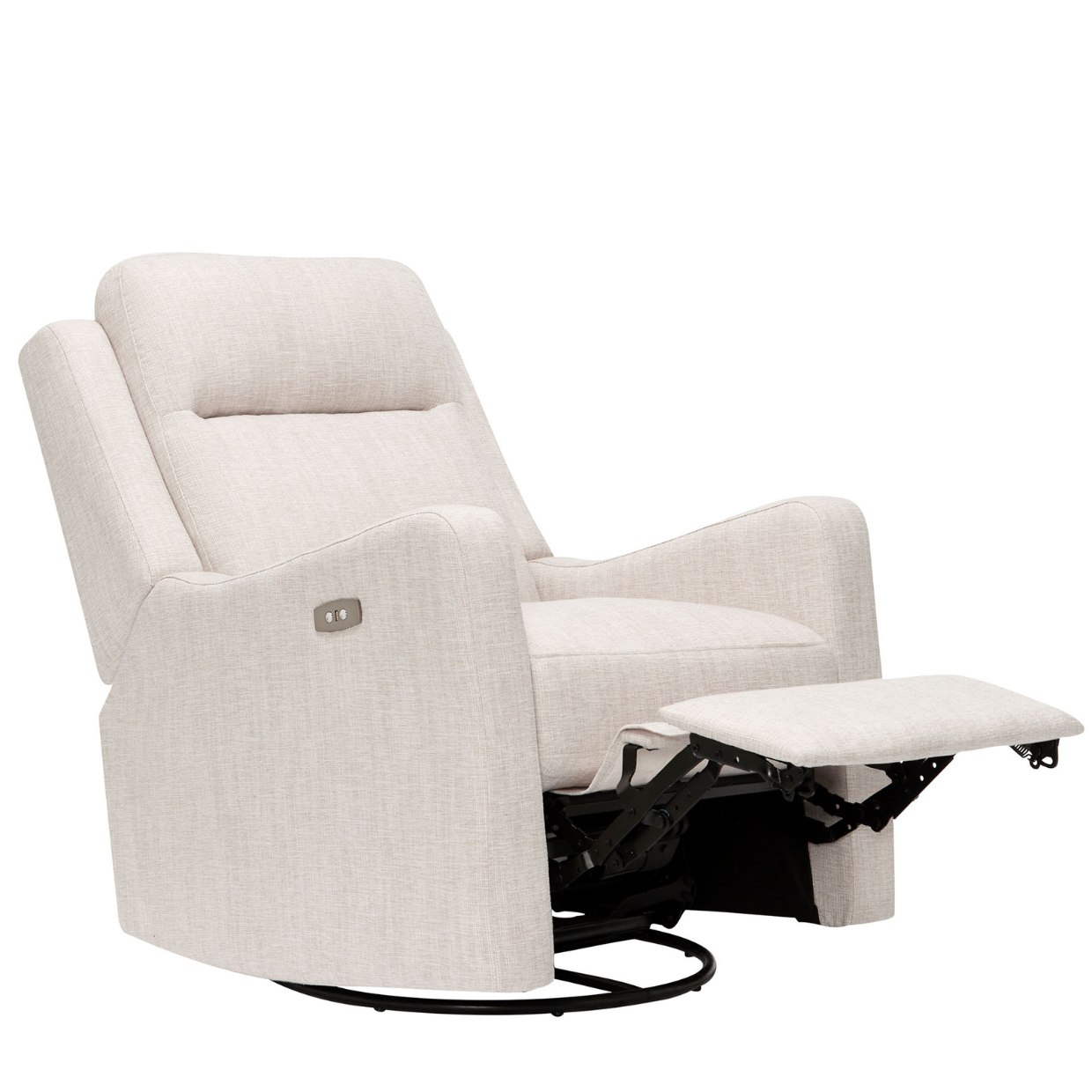 Henry Electric Recliner Glider Nursing Chair in Egg Shell iL Tutto UK