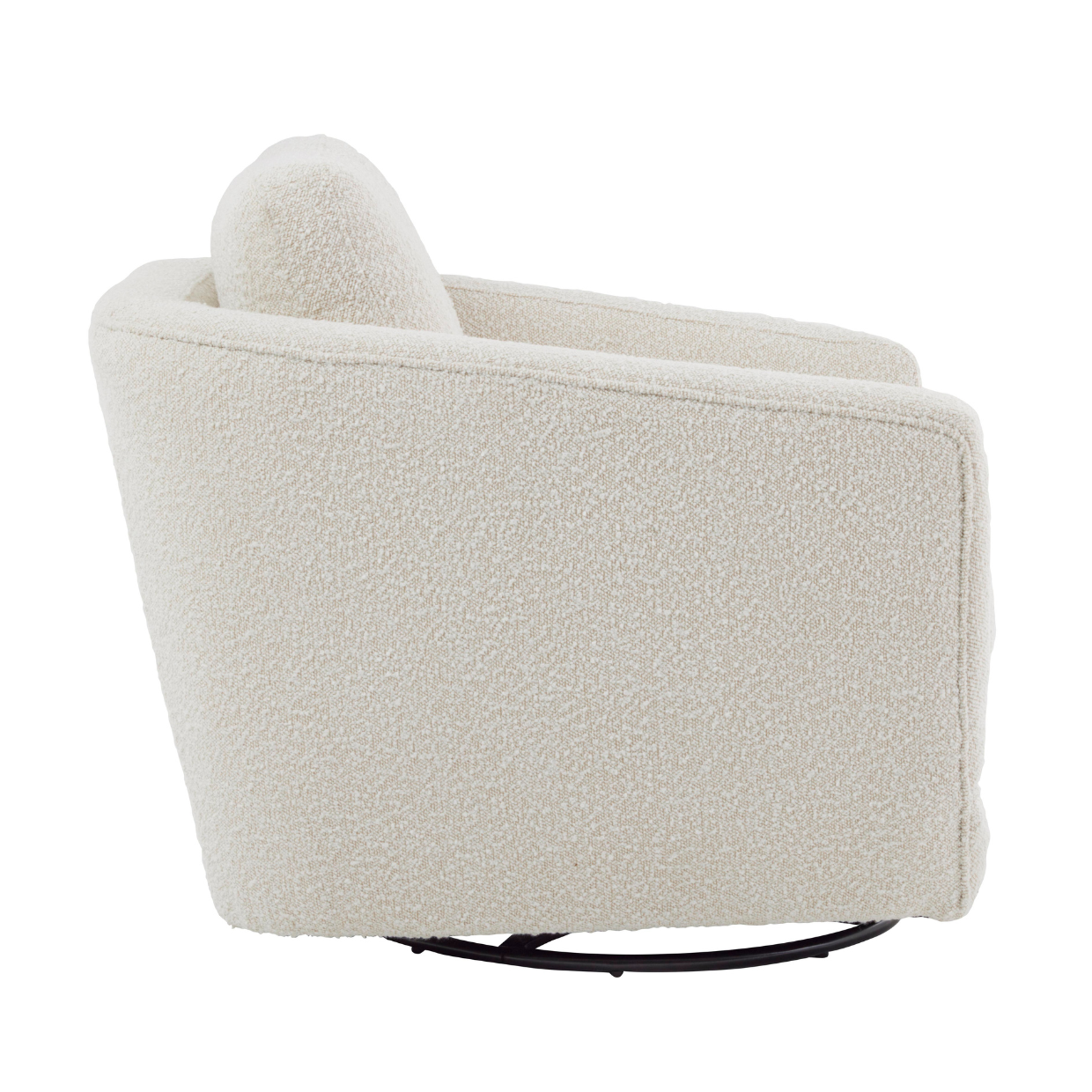 Lulu Glider Nursing Chair in Vanilla Boucle