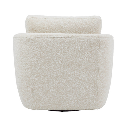 Lulu Glider Nursing Chair in Vanilla Boucle